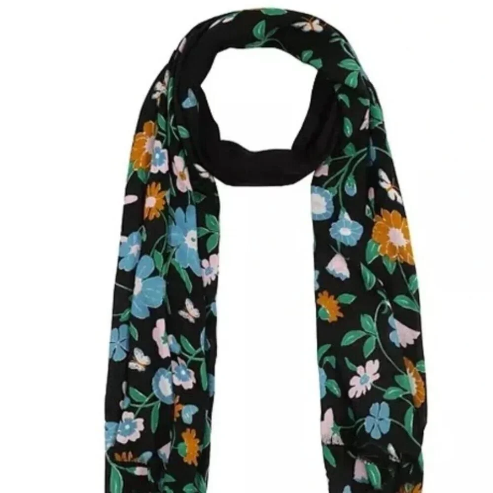 kate spade new york floral garden oblong scarf